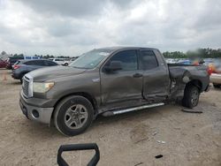 Salvage cars for sale from Copart Houston, TX: 2010 Toyota Tundra Double Cab SR5