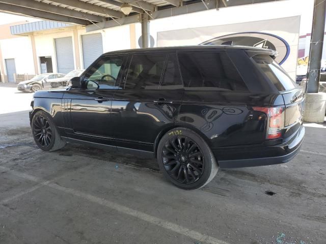 2017 Land Rover Range Rover HSE