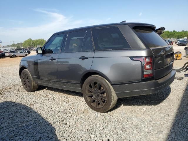 2017 Land Rover Range Rover HSE