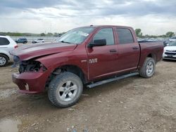 Salvage trucks for sale at Kansas City, KS auction: 2017 Dodge RAM 1500 ST