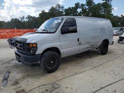 Salvage trucks for sale at Ocala, FL auction: 2008 Ford Econoline E150 Van