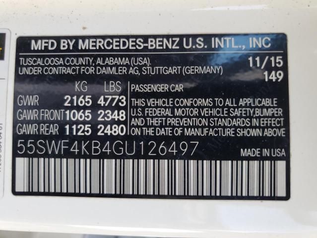 2016 Mercedes-Benz C 300 4matic