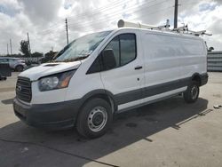 Salvage trucks for sale at Miami, FL auction: 2018 Ford Transit T-250