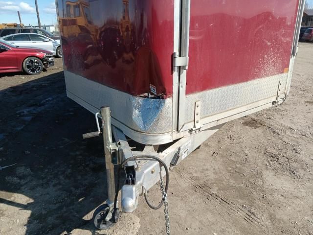 2025 Alcom MES 101X24 DL Enclosed Snowmobile Trailer