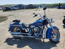 Salvage motorcycles for sale at Gainesville, GA auction: 2017 Harley-Davidson Flstn Softail Deluxe