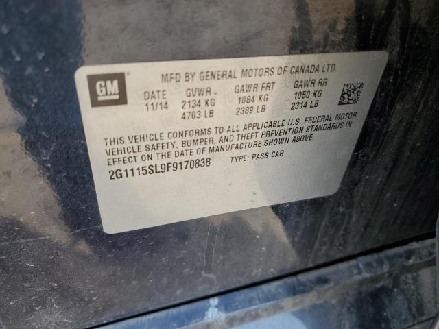 2015 Chevrolet Impala lt