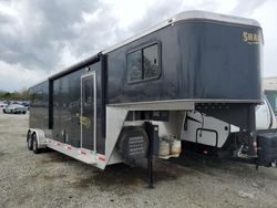 Salvage trucks for sale at Cicero, IN auction: 2018 Unknown 2018 Shadow Trailers 69236S-3SL-GN-E-LQ Horse Trai