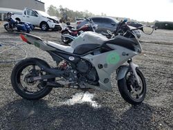Salvage cars for sale from Copart Spartanburg, SC: 2009 Yamaha FZ6 R