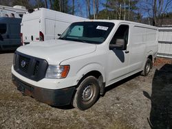 Salvage trucks for sale at North Billerica, MA auction: 2014 Nissan NV 1500