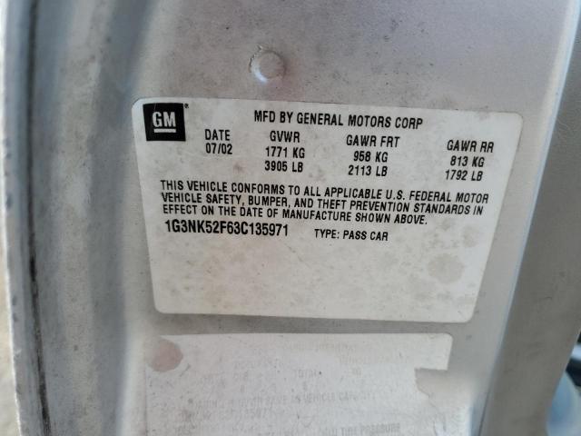 2003 Oldsmobile Alero gx