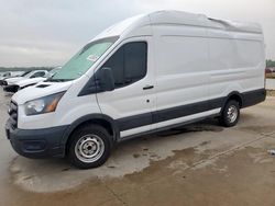 Salvage trucks for sale at Grand Prairie, TX auction: 2020 Ford Transit T-250