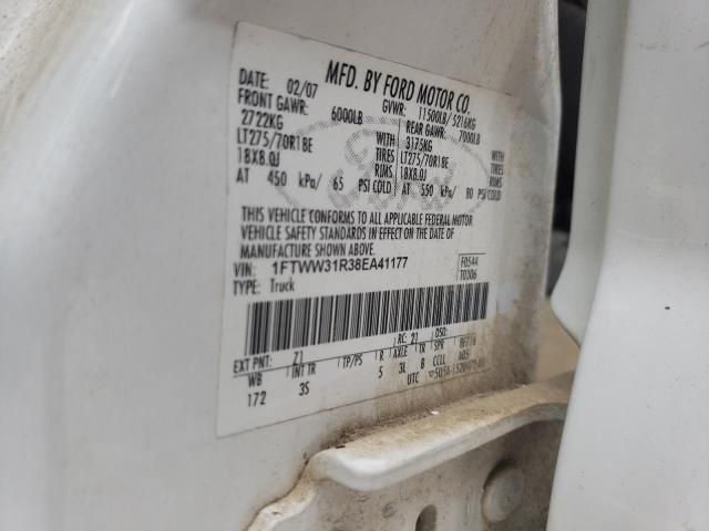2008 Ford F350 SRW Super Duty