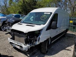 Salvage trucks for sale at Madisonville, TN auction: 2024 Ford Transit T-250