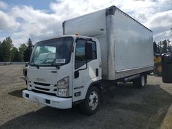 Salvage trucks for sale at Arlington, WA auction: 2019 Isuzu NPR HD