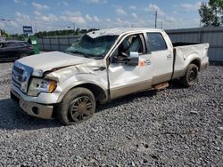 Salvage trucks for sale at Hueytown, AL auction: 2011 Ford F150 Supercrew
