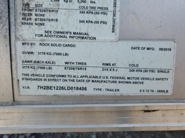 2020 Other 2020 Rock Solid Cargo Enclosed Cargo Trailer
