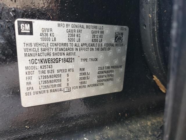 2016 Chevrolet Silverado K2500 Heavy Duty LTZ