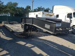 Salvage trucks for sale at West Palm Beach, FL auction: 2004 Other 2004 Witzco RG-50 Lowboy Equipment Trailer