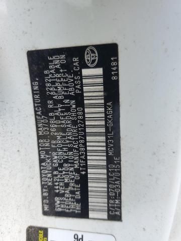 2007 Toyota Camry Solara SE