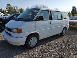 Volkswagen Eurovan salvage cars for sale: 1993 Volkswagen Eurovan GL