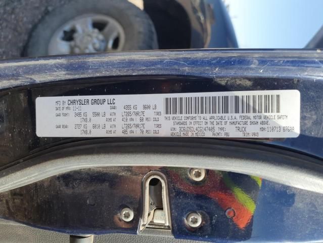 2012 Dodge RAM 2500 SLT