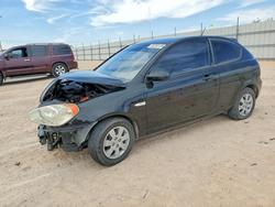 Salvage cars for sale from Copart Andrews, TX: 2008 Hyundai Accent gs