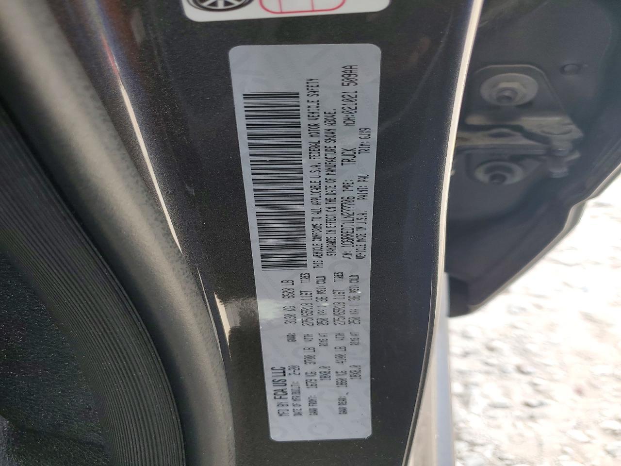 2020 Dodge 1500 Laramie