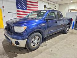 Salvage cars for sale from Copart Candia, NH: 2007 Toyota Tundra Double cab SR5
