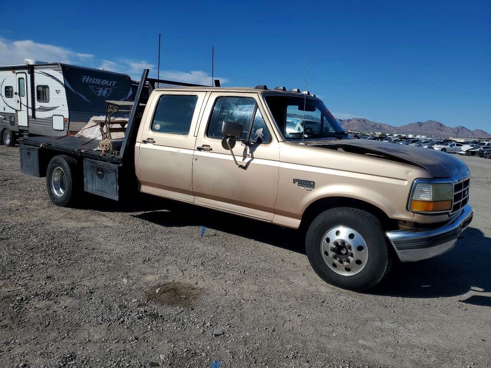 1997 Ford F350 Flatbed Truck