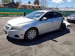Chevrolet salvage cars for sale: 2011 Chevrolet Cruze ls