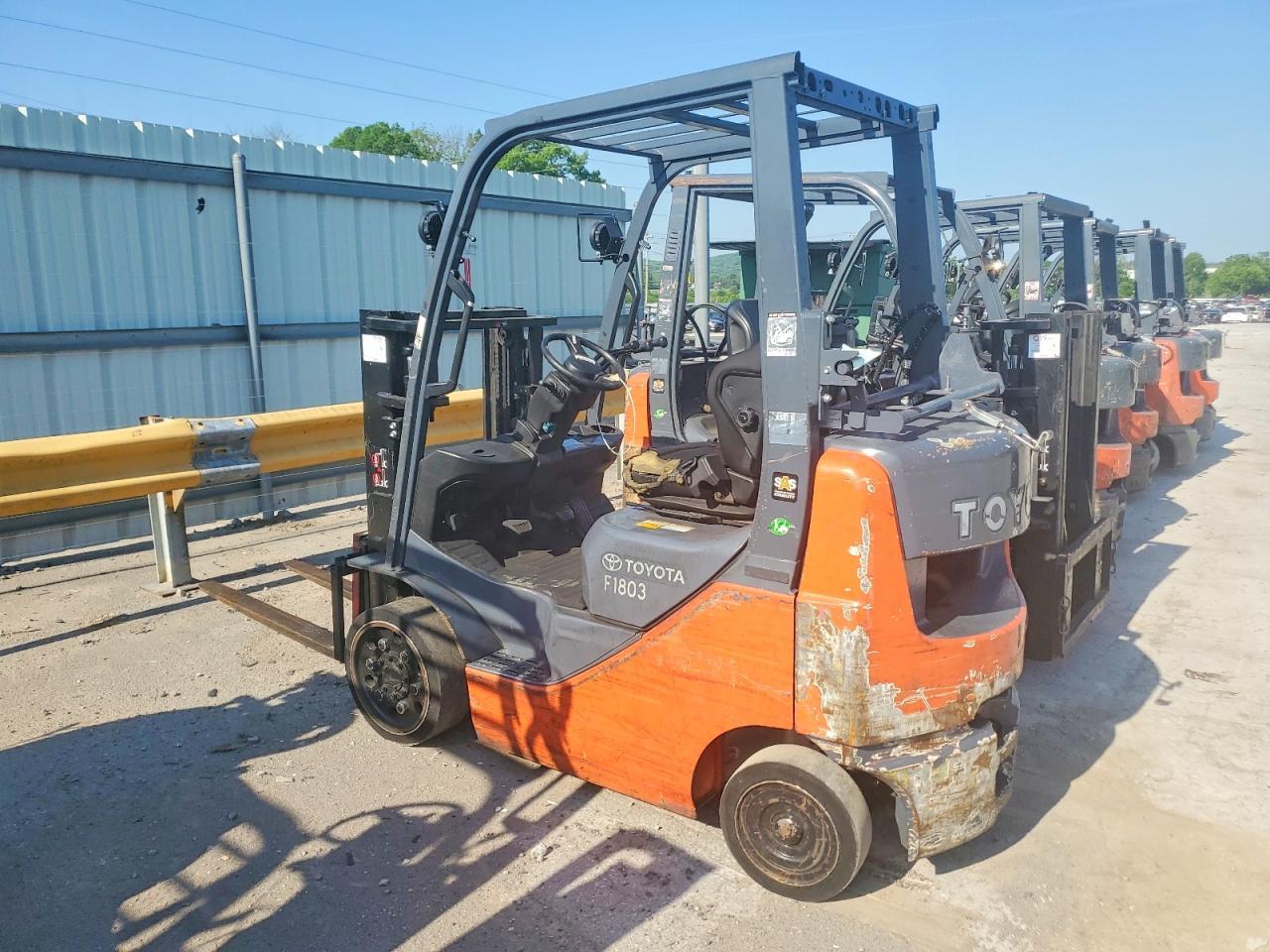 2016 Toyota 8FGCU20 Forklift