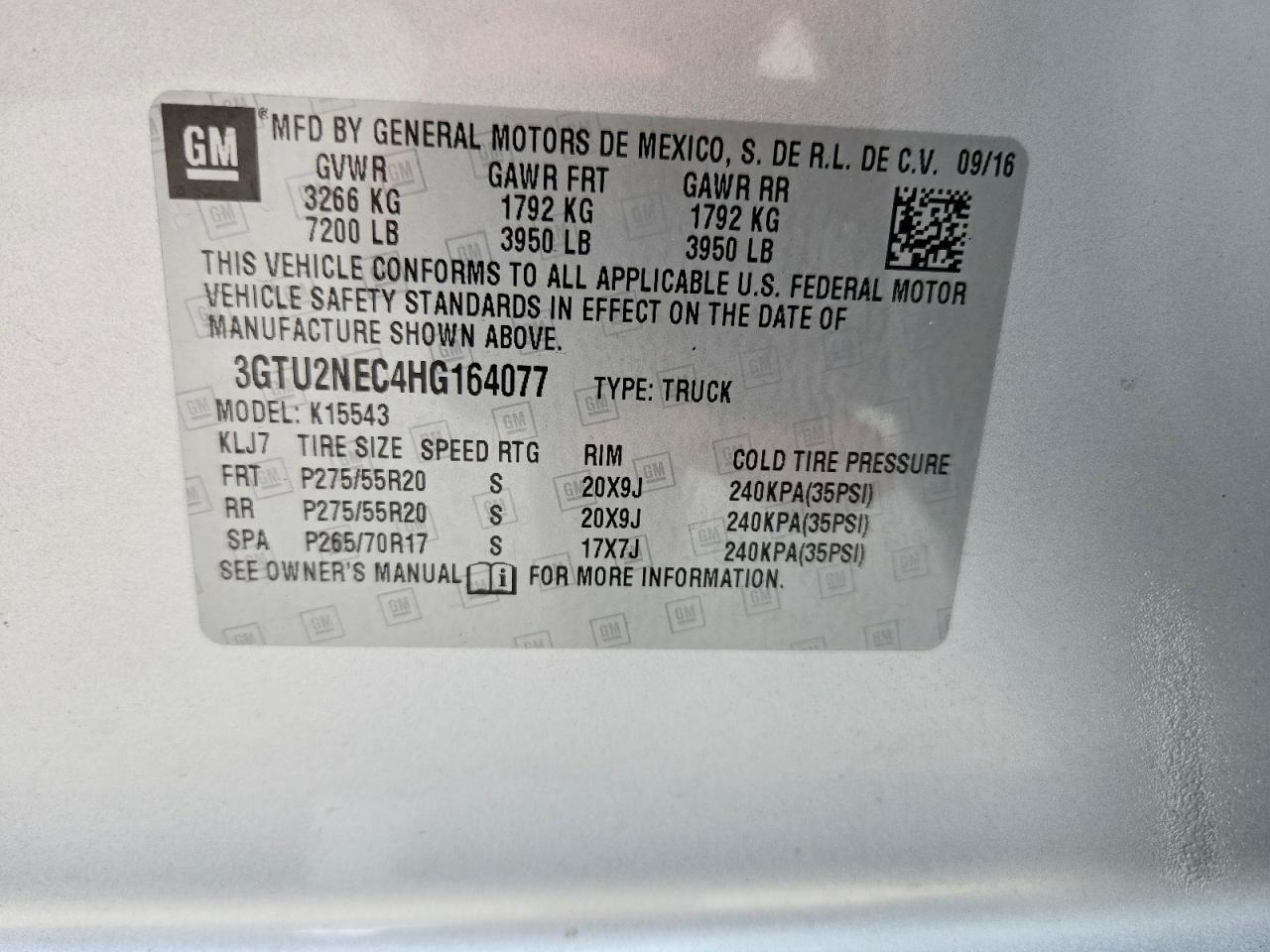 2017 GMC Sierra K1500 SLT