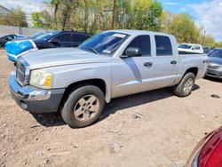 Salvage trucks for sale at Chalfont, PA auction: 2005 Dodge Dakota Quad SLT
