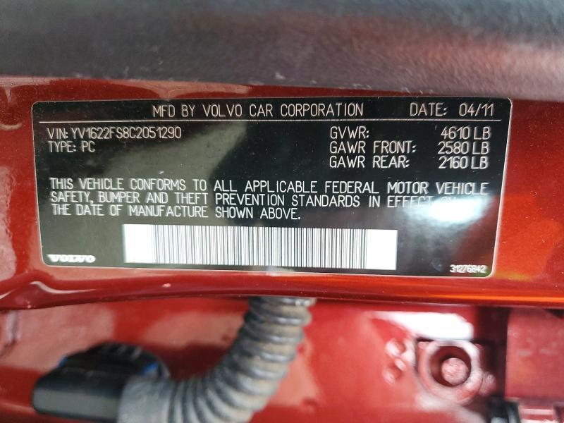 2012 Volvo S60 T5