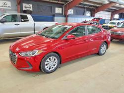2017 Hyundai Elantra se en venta en East Granby, CT