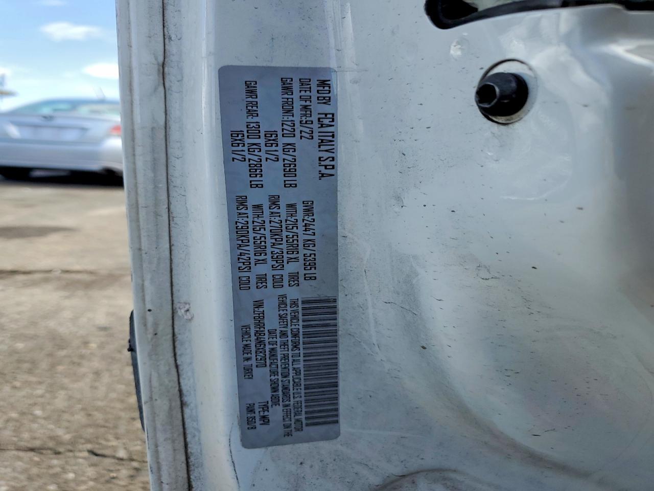 2022 Dodge RAM Promaster City Tradesman
