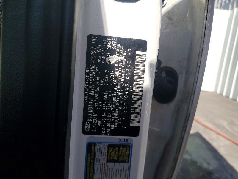 2019 KIA Sorento lx V6