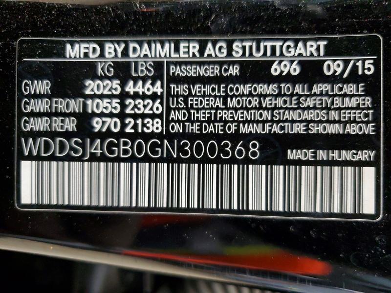 2016 Mercedes-Benz CLA