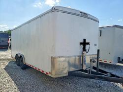 Salvage trucks for sale at Loganville, GA auction: 2019 Express T8207-10 Enclosed Cargo Trailer