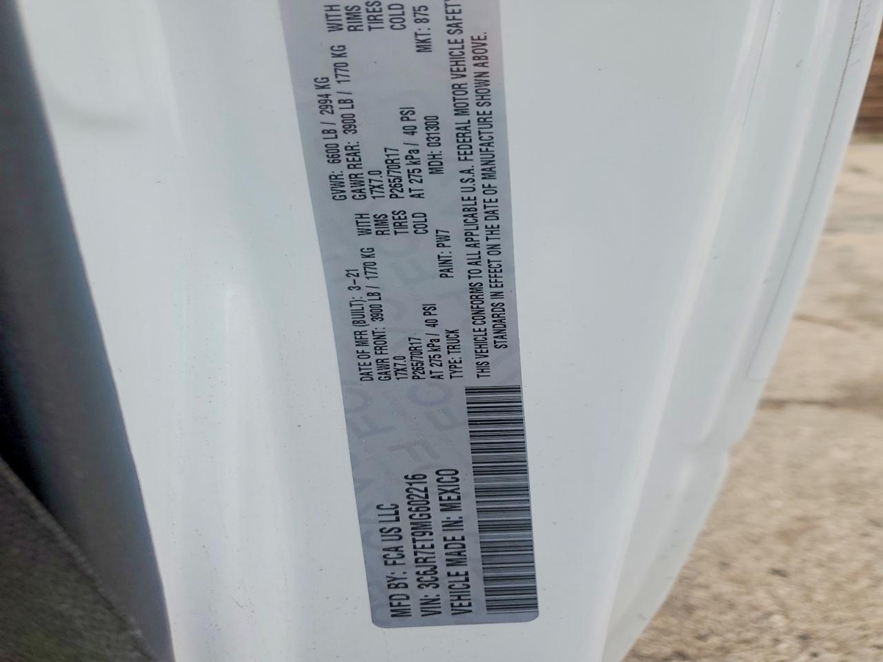 2021 Dodge RAM 1500 Classic SLT