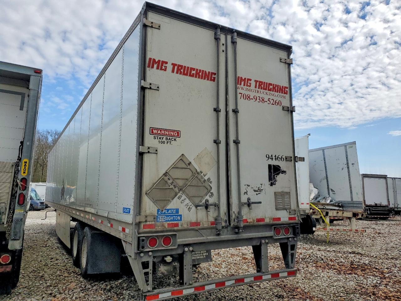 2019 Stoughton Zgpvw-535T-S-C-AR DRY Van Trailer