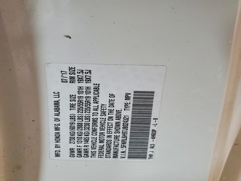 2018 Honda Odyssey Elite