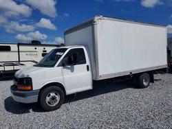Salvage trucks for sale at Riverview, FL auction: 2012 Chevrolet Express G3500 BOX Truck