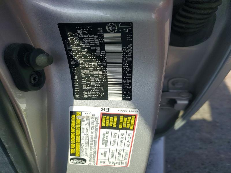 2010 Toyota Corolla le