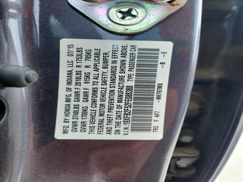 2015 Honda Civic lx