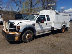 Salvage trucks for sale at Marlboro, NY auction: 2010 Ford F550 Super Duty