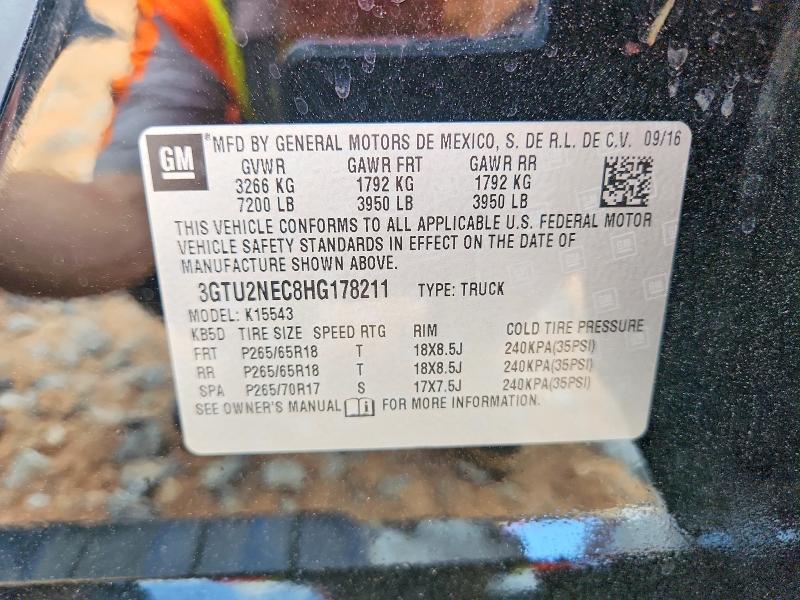 2017 GMC Sierra K1500 slt
