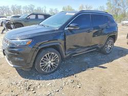 Jeep salvage cars for sale: 2022 Jeep Compass Limited