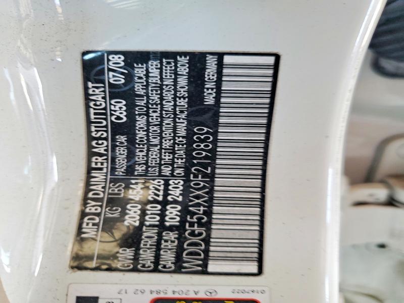 2009 Mercedes-Benz C300