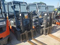 Salvage trucks for sale at Lebanon, TN auction: 2016 Toyota 8FGCU22 Forklift